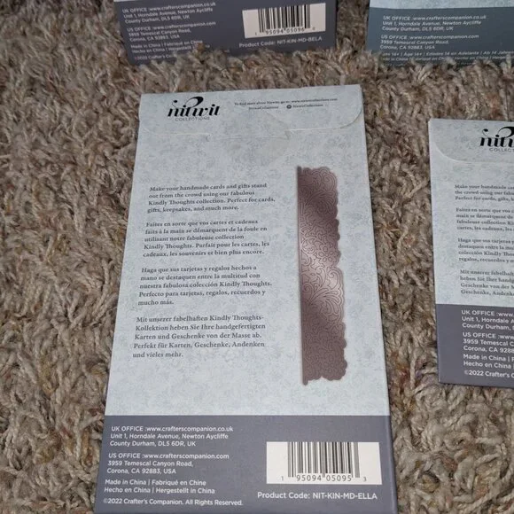 Crafter's Companion NWT Nitwit Kindly Thoughts Collection Bundle - Picture 8 of 10